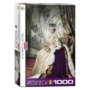 Snabb frakt | EuroGraphics Queen Elizabeth II (1000)