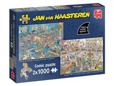 Jan Van Haasteren 2 x 1000 (DIY Shop, Renovation Project) | Enkel beställning