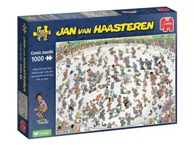 Rekommenderas | Jan Van Haasteren Riding The Skate Bowl (1000)