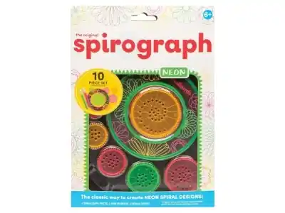 Hasbro (PlayMonster) Spirograph Neon (10 delar) | Väl omtyckt