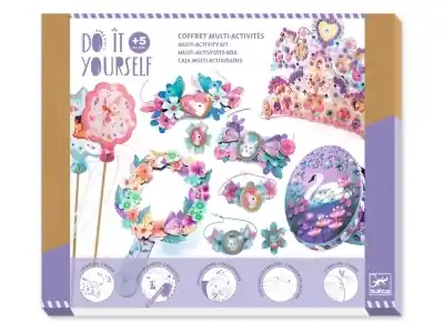 Djeco Do It Your Self - Multi-Activity Kit, 5 Creative Activities (Flower Theme) | Beställ direkt