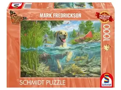 Schmidt Mark Fredrickson - A Yellow Labrador Goes Fishing (1000) | Erbjudandet går snart ut