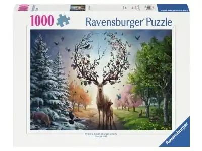 Riktigt fynd - Ravensburger Deer at Day and Night (1000)