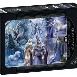 Bluebird Puzzle Anne Stokes - Winter Fantasy (1000) - Nyhet i sortimentet