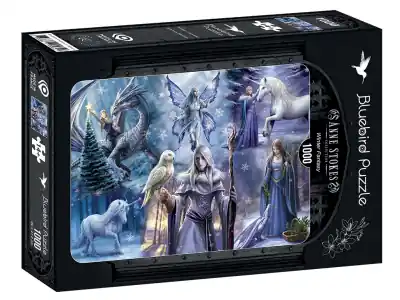 Bluebird Puzzle Anne Stokes - Winter Fantasy (1000) - Nyhet i sortimentet