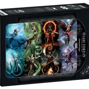 Bluebird Puzzle Anne Stokes - Elemental Magic (1000) - Nytt i sortimentet