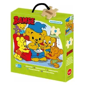 Endast denna vecka - Kärnan Träpussel - Bamse Läser (9)