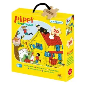 Utförsäljning | Kärnan Träpussel - Pippi Långstrump & Villa Villekulla (20)