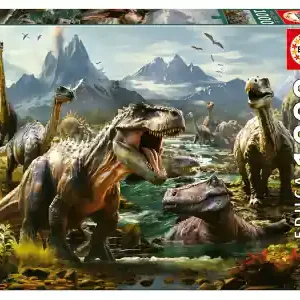 Educa Fierce Dinosaurs (1000) - Dagens deal