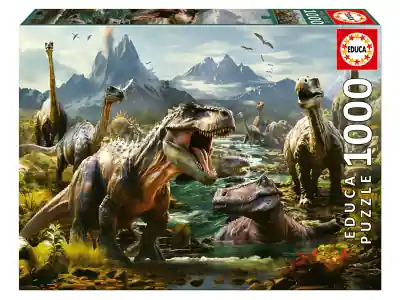 Educa Fierce Dinosaurs (1000) - Dagens deal