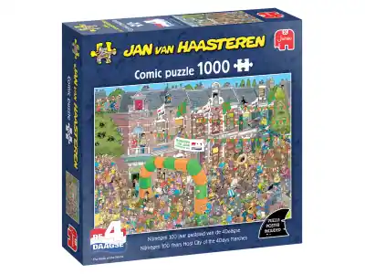 Jan Van Haasteren Nijmegen 100 Years Host City of the 4Days Marches (1000) | Rabatt