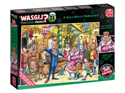 Wasgij? Christmas 21 A Very Merry Makeover! (2 x 1000) - Få kvar i lager