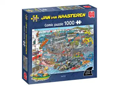 Populär | Jan Van Haasteren Sea Port (1000)