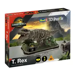 Revell 3D Puzzle - Jurassic World Rebirth T. Rex (45) | Dagens erbjudande