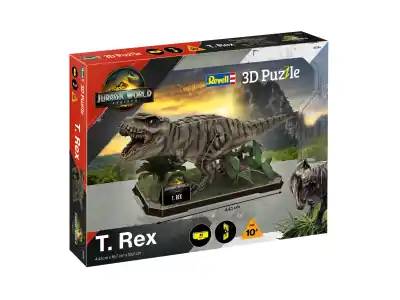 Revell 3D Puzzle - Jurassic World Rebirth T. Rex (45) | Dagens erbjudande
