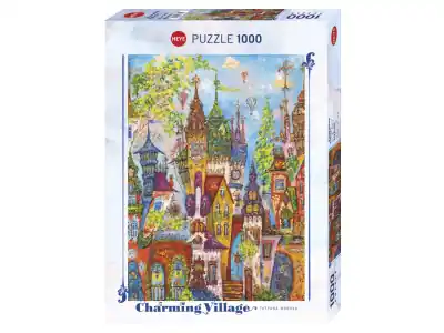 Heye Charming Village - Red Arches (1000) | Specialpris