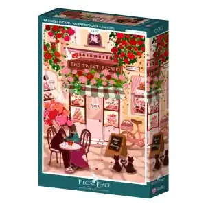 Pieces & Peace The Sweet Escape - Valentine‘s Cafe (1000) - Mycket populär