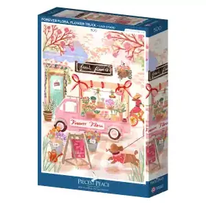 Pieces & Peace Forever Flora, Flower Truck (500) | Tillverkarpris