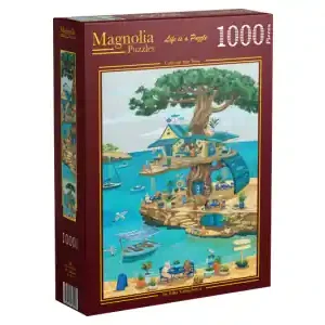 Magnolia Cats on the Tree (1000) - Reapris