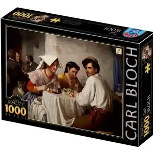 Kampanjpris | D-Toys Carl Bloch - In a Roman Osteria (1000)