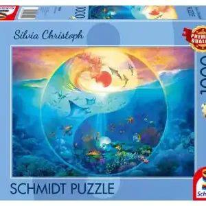 Bara denna vecka | Schmidt Silvia Christoph - Yin & Yang in the Realm of Marine Animals (1000)