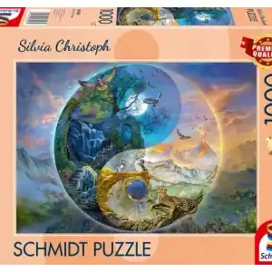 Skynda dig - Schmidt Silvia Christoph - Yin & Yang Mountain World (1000)