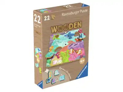 Ravensburger Wooden Träpussel - Underwater Friends (22) - Topprodukt