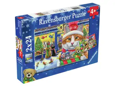 Passa på | Ravensburger Christmas Kitties (2 x 24)