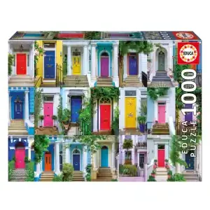 Educa Assaf Frank - Doors of Notting Hill (1000) - Riktigt fynd