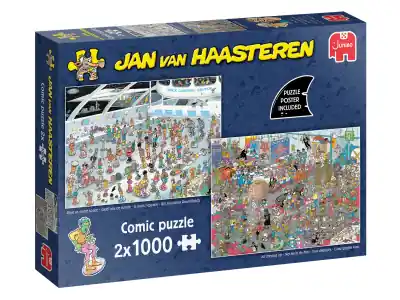 Expressfrakt | Jan Van Haasteren 2 x 1000 (Give Us Some Space, All Dressed Up)