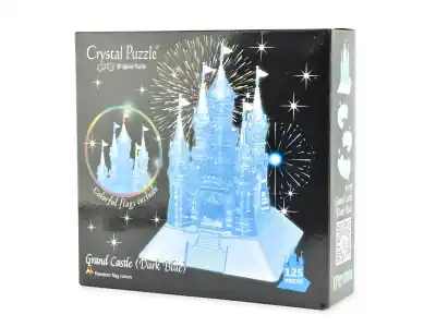 Toppkvalitet - Crystal Puzzle Grand Castle - Dark Blue (125)