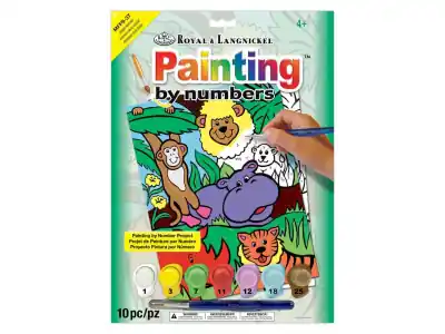 Efterfrågad - Royal & Langnickel Painting by Numbers - Jungle Animals