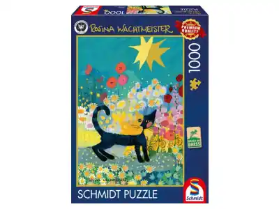 Schmidt Rosina Wachtmeister - Cat in a Sea of Blossoms (1000) | Erbjudande