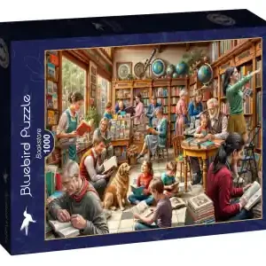 Bästa pris | Bluebird Puzzle Bookstore (1000)