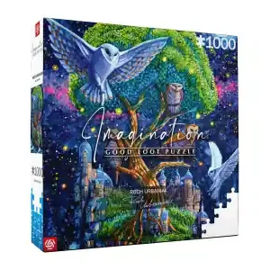 Nytt lägre pris | Good Loot Imagination - Roch Urbaniak, Owl Island (1000)