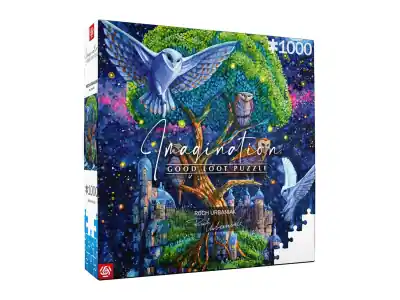 Nytt lägre pris | Good Loot Imagination - Roch Urbaniak, Owl Island (1000)