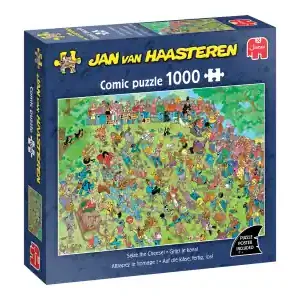 Begränsat antal - Jan Van Haasteren Seize the Cheese! (1000)