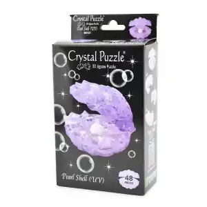Crystal Puzzle Pearl Shell - Clear UV (48) | Spara nu