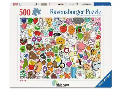 Ravensburger Cute Kawaii Chaos (500) | Nytt lägre pris