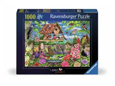 Professionell kvalitet | Ravensburger A Bird‘s Banquet (1000)