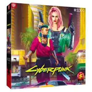 Good Loot Gaming Puzzle Series - Cyberpunk 2077, Kitsch Style (1000) | Fyndpris