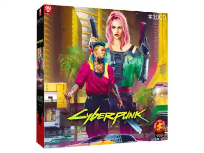 Good Loot Gaming Puzzle Series - Cyberpunk 2077, Kitsch Style (1000) | Fyndpris