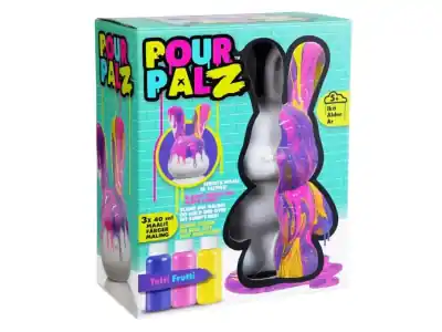 I lager | Pour Palz - Bunny (rosa, lila, guld)