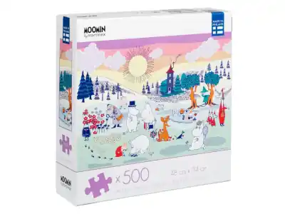 Peliko Mumin - Moomin, En Dag i Mumindalen (500) | Nyhet i webbutiken