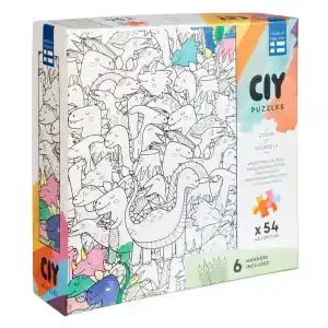 Expressfrakt - Peliko CIY-Pussel Filtpennor, Dinosaurier (54)