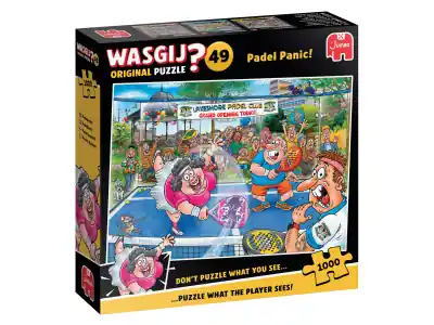 Wasgij? Original 49 Padel Panic! (1000) | Premiumkvalitet
