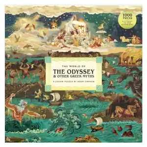 Laurence King The World of the Odyssey & Other Greek Myths (1000) - Nyhet hos oss