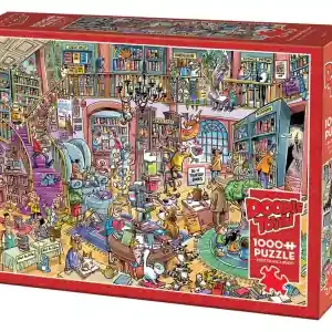 Cobble Hill Doodle Town - Bookshop Bedlam (1000) | Skynda dig