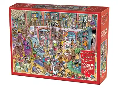Cobble Hill Doodle Town - Bookshop Bedlam (1000) | Skynda dig
