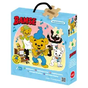 Expressfrakt - Kärnan Träpussel - Bamse spelar musik (6)
